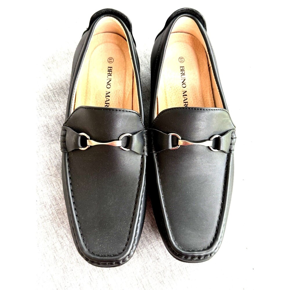New Bruno Marc Henry-1 Men's Size 9.5 Shoes Black